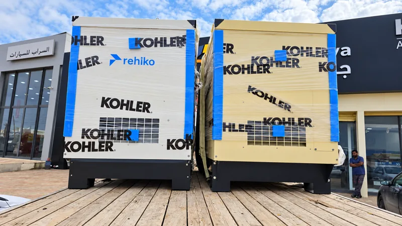 Preparing generators for delivery